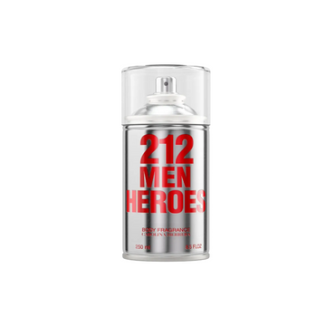 212 Heroes Body Spray Carolina Herrera Masculino