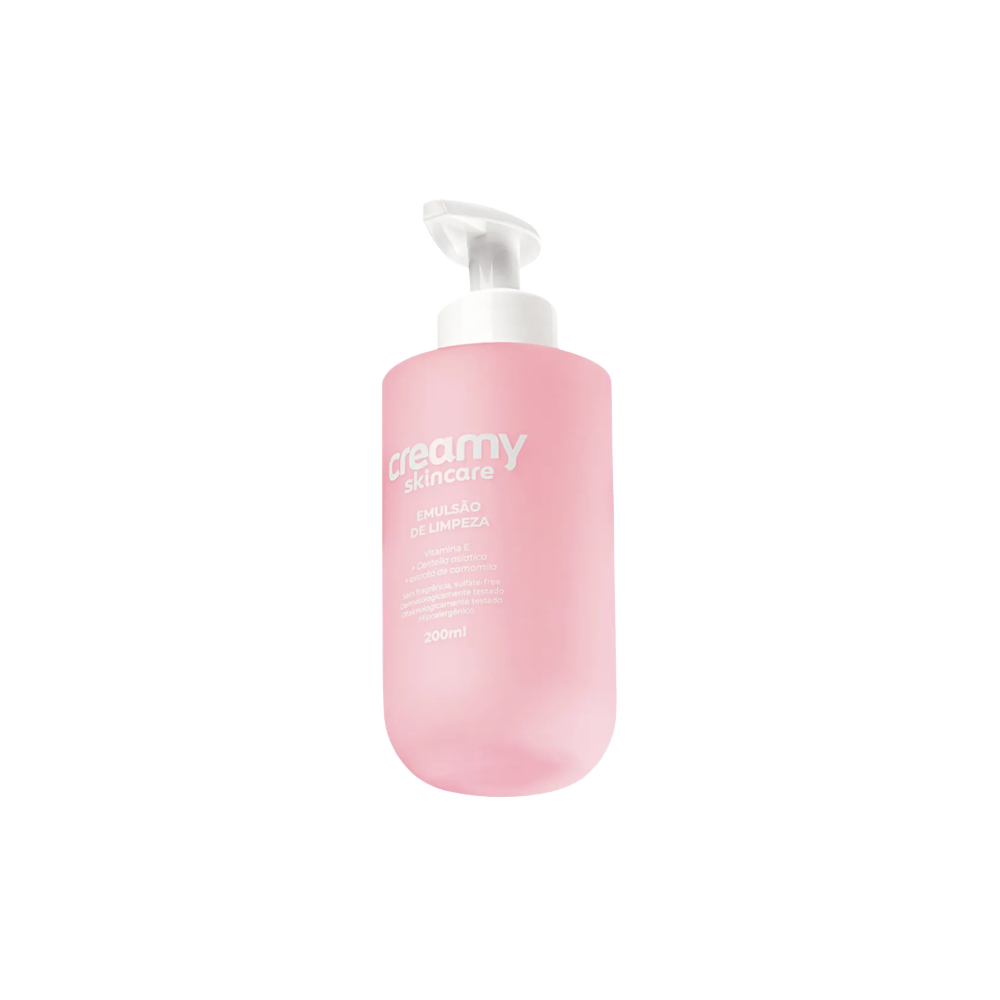 Emulsão De Limpeza Suave Hidratante Creamy Skincare